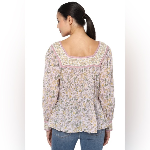 American Eagle Outfitters Pastel Floral Blouse - Picture 7 of 7